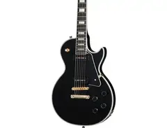 Epiphone Les Paul Custom P-90 Limited-Edition Electric Guitar Ebony main image