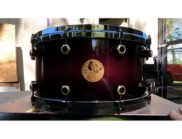 Honest Abe 14x7.5" 6mm Heavy Steel Snare Drum