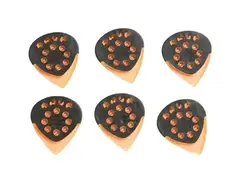 Dava Jazz Grip Gels Small 6-Pack Clear Orange main image