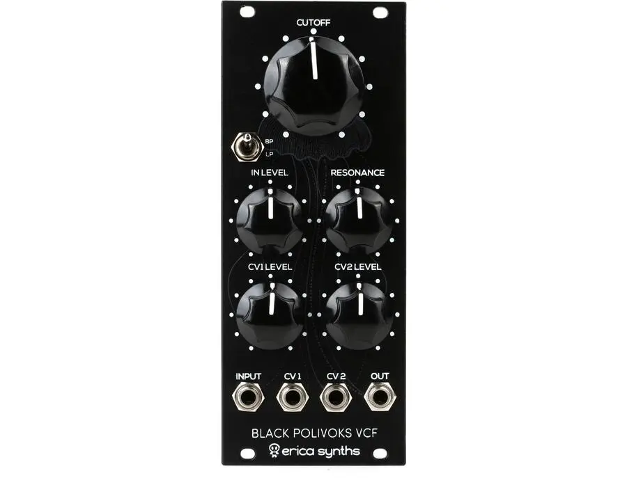 Erica Synths Black Polivoks VCF v2 Multi-Mode Eurorack Filter