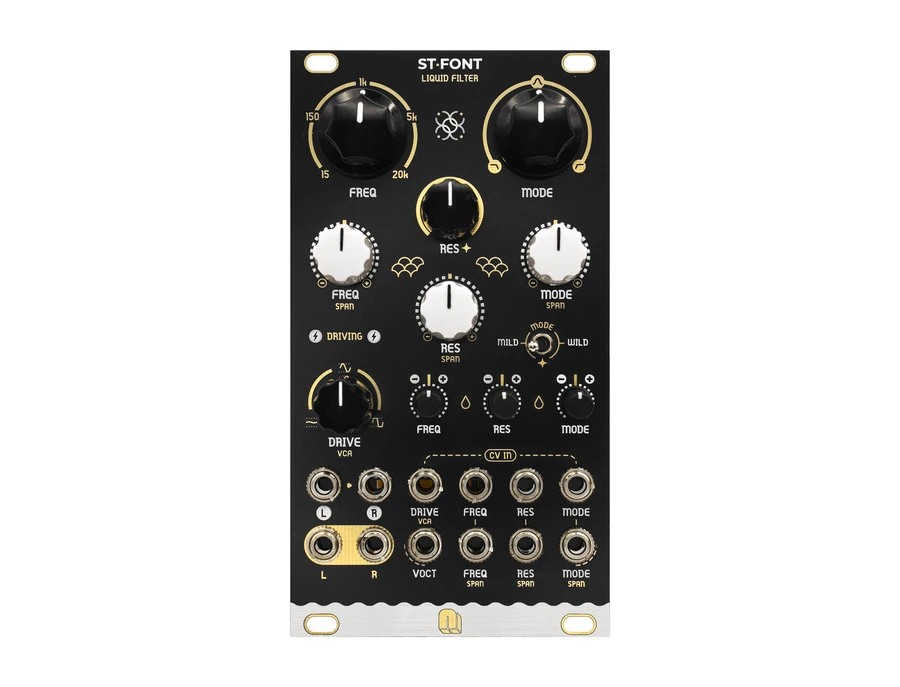 ST Modular KARL＋Mode Selector ステレオVCF NANO Modules ST Font Stereo VCF Filter | Equipboard
