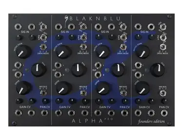BlaknBlu Alpha Pro Quad Mixer VCAモジュール Blaknblu Alpha Duo Mk II Stereo VCA + Ring Mod - What To Know