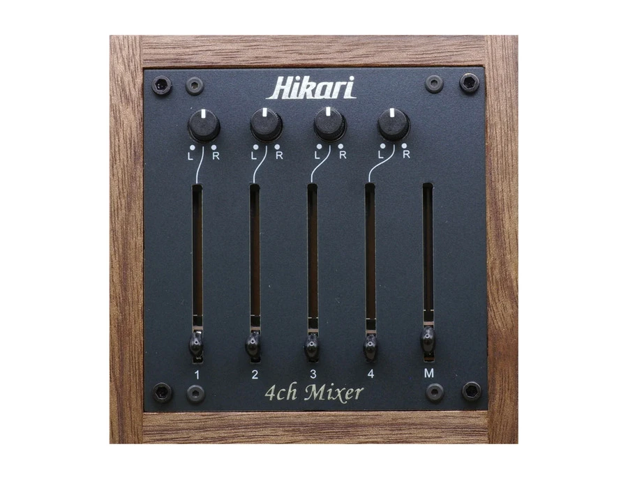 鍵盤楽器 Hikari instruments Atten/mixer Hikari Instruments 4CH Mixer Standalone 4-Channel Analog Mixer