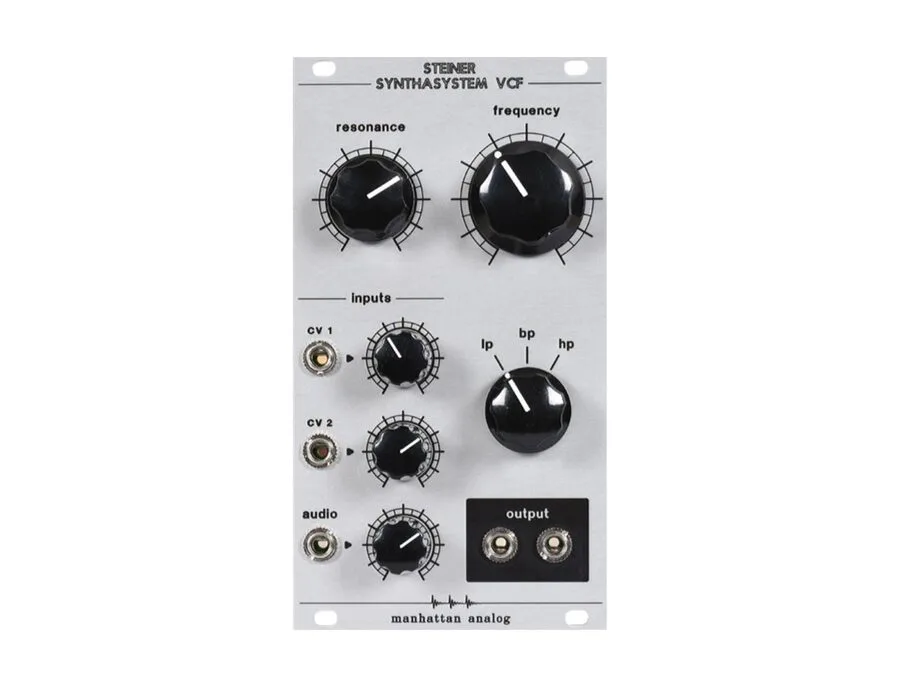 Manhattan Analog Analog Steiner Synthasystem VCF — Filter | Equipboard