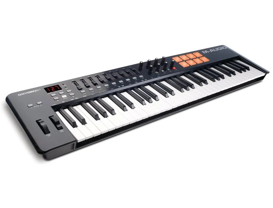 M-Audio Oxygen 61 MK4 - What To Know & Where To Buy | Equipboard M-Audio Oxygen 61 MK4 - What To Know & Where To Buy | Equipboard