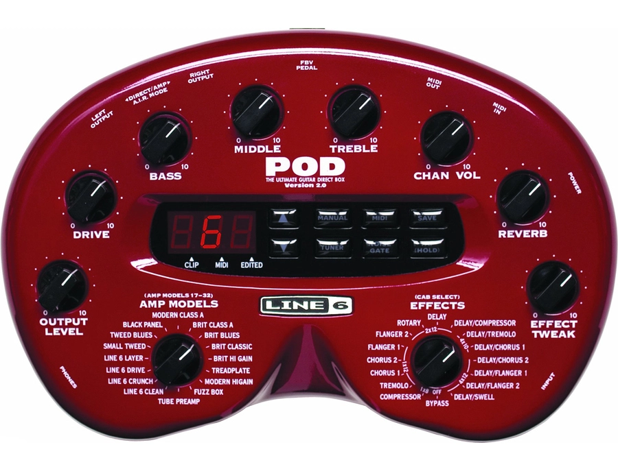 Line 6 POD 2.0 Guitar Multi Effects Processor - What To Know Line 6 POD 2.0 Guitar Multi Effects Processor - What To Know