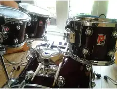 Premier Genista Drum Set damask red main image