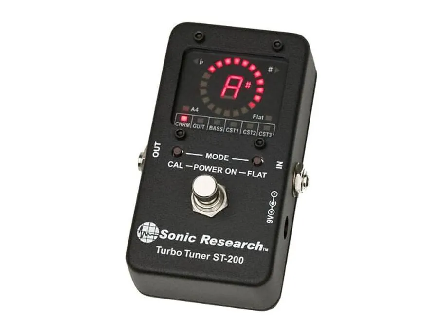 Sonic Research ST-200 チューナー Sonic Research Turbo Tuner ST-200 - What To Know & Where To Buy