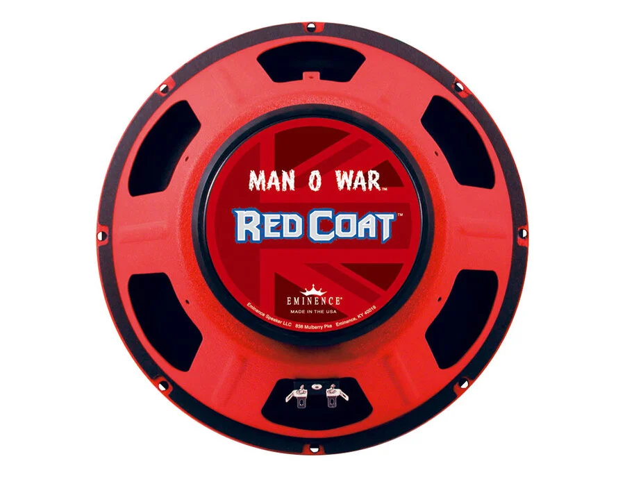 Eminence Man O War Redcoat Series 12 inch 120-watt - What To Know