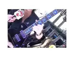 Steve Stevens' Gibson Les Paul Custom w/ LED Inlays