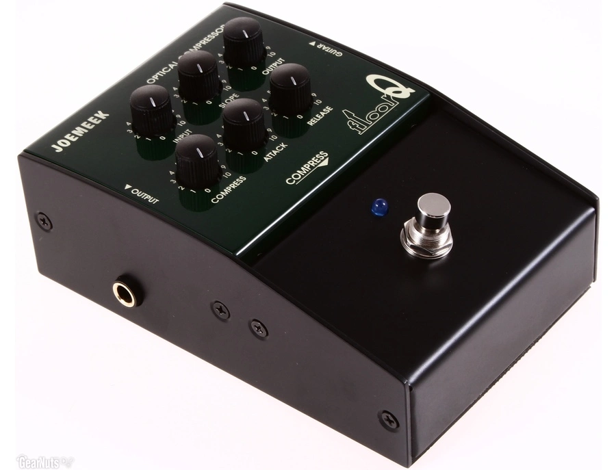 Joemeek floorQ Optical Compressor Pedal - What To Know & Where To Joemeek floorQ Optical Compressor Pedal - What To Know & Where To