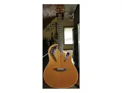 1988 Ovation Elite 6 string - Natural