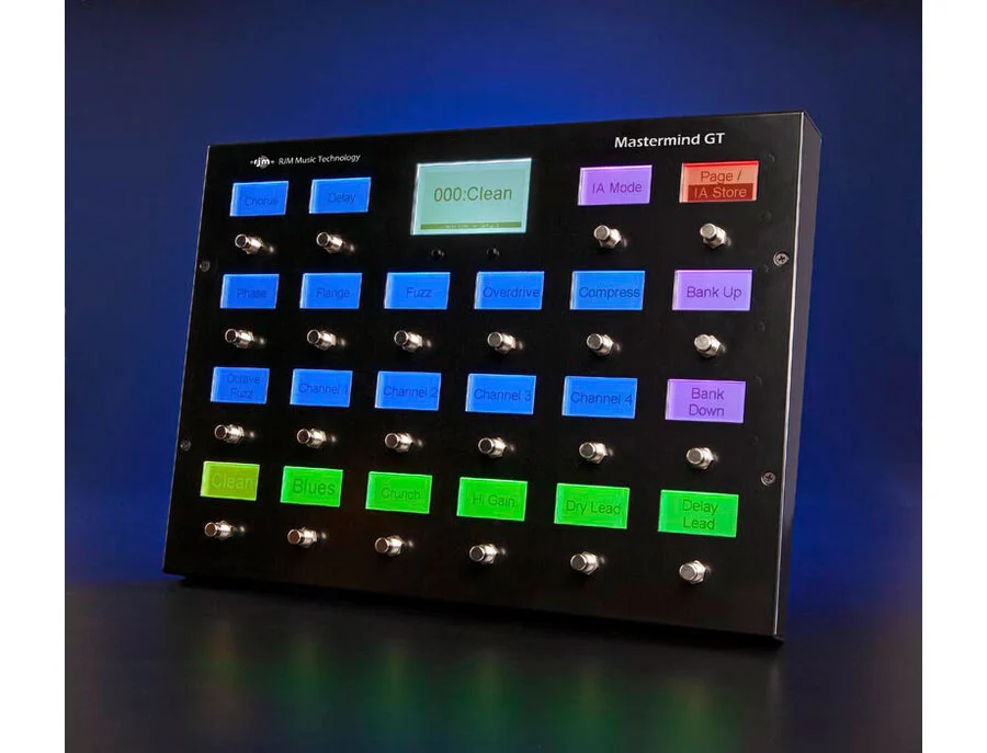 RJM Mastermind GT/22 MIDI Foot Controller - What To Know & Where RJM Mastermind GT/22 MIDI Foot Controller - What To Know & Where