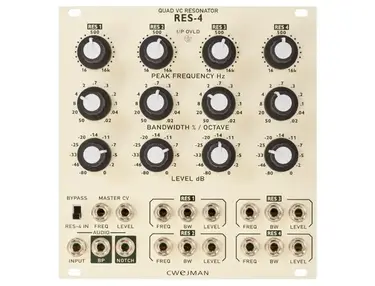 Cwejman RES-4 Quad VC Resonator
