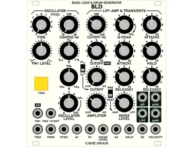 Cwejman BLD Bass-Lead and Drum Generator