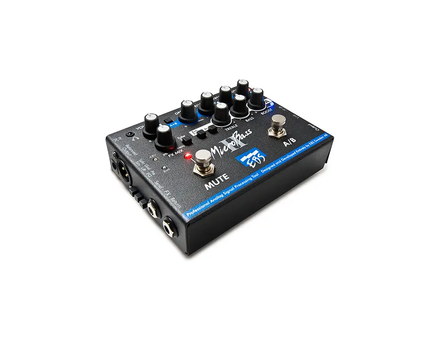EBS MicroBass II preamplifier — Bass Effects Pedal | Equipboard EBS MicroBass II preamplifier — Bass Effects Pedal | Equipboard