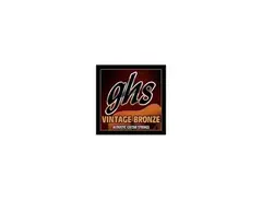 GHS Vintage Bronze Acoustic Guitar Strings