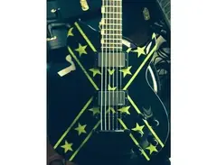 WASHBURN Custom Shop SLIME REBEL Evil Twin Deep Carve IDOL