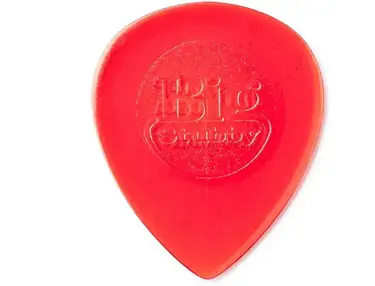 Dunlop Big Stubby 1.0mm Red Guitar Picks