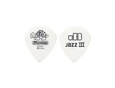 Dunlop Tortex Jazz III White 0.88mm