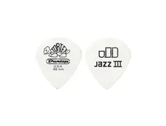 Dunlop Tortex Jazz III White 0.88mm