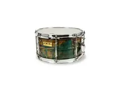 Pork Pie Brass Patina Snare Drum 7x13