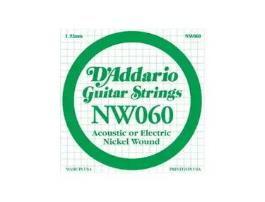 D'Addario NW060 Guitar Strings