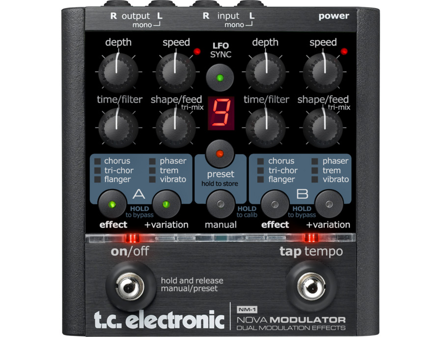 TC Electronic NM-1 Nova Modulator - ranked #111 in Multi Effects