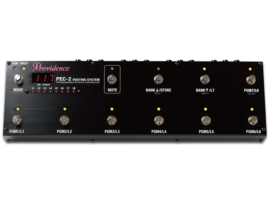 Providence PEC-2 Programmable Effects Controller - What To Know Providence PEC-2 Programmable Effects Controller - What To Know