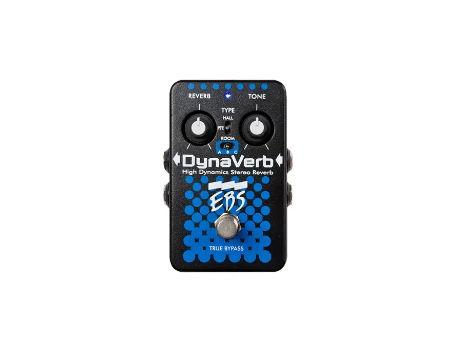 EBS DynaVerb High Dynamics Stereo Reverb Pedal - What To EBS DynaVerb High Dynamics Stereo Reverb Pedal - What To