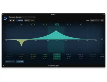 Logic Pro Channel EQ