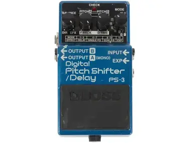 BOSS PS-2 デジタルピッチシフター/ディレイ BOSS PS 2 Digital Pitch Shifter / Delay (1980's) - YouTube
