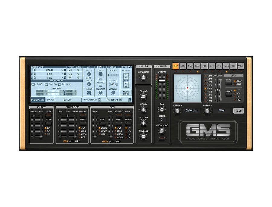 Groove Machine Synth Equipboard®