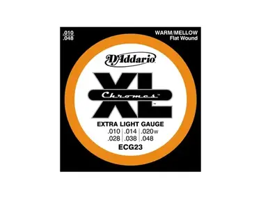 D'Addario ECG23 Chrome Extra Light Electric Guitar Strings