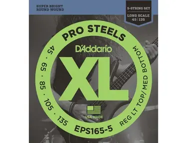D'Addario EPS165-5 Pro Steels