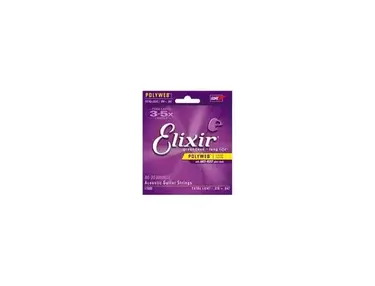 Elixir 11000 Polyweb Coated 80/20 Bronze Acoustic Guitar Strings