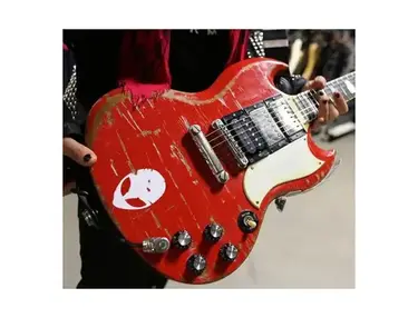 Tommy Henriksen's 1988 Gibson SG Les Paul Custom Electric Guitar