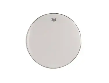Remo 20" Smooth White Ambassador Bass Crimplock Drumhead