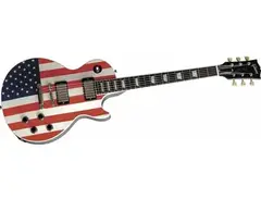 Gibson Custom Les Paul Stars And Stripes Electric Guitar