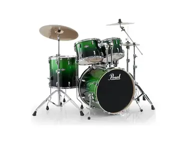Pearl Vision VBL Viridian Green Drum Kit