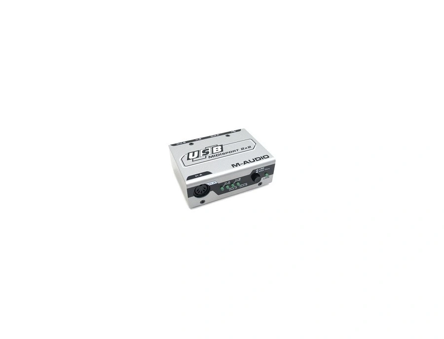 Interface MIDI 2x2 Interface MIDI MIDITECH Midiface 2x2 – 2 Entrées / 2 Sorties MIDI – Connexion USB – Plug & Play – Compatible Windows Et Mac Switch MIDI Sans Pilote Plug And Play