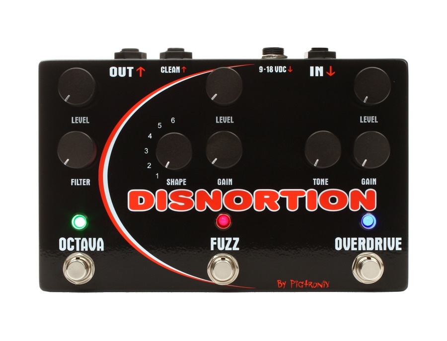 Pigtronix Disnortion Analog Octave/Fuzz/Overdrive Pedal | Equipboard®
