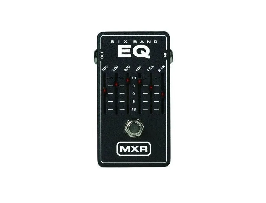 MXR M109 6-Band Graphic EQ - What To Know & Where To Buy | Equipboard MXR M109 6-Band Graphic EQ - What To Know & Where To Buy | Equipboard