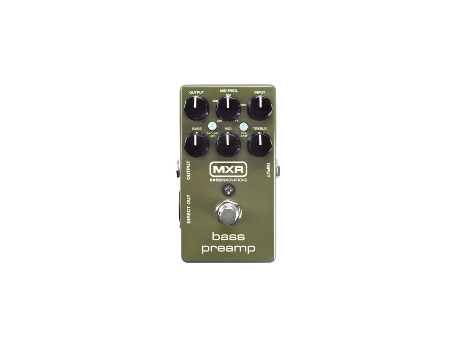 MXR M81 Bass Preamp Bass Pedal - ranked #52 in Bass Effects 