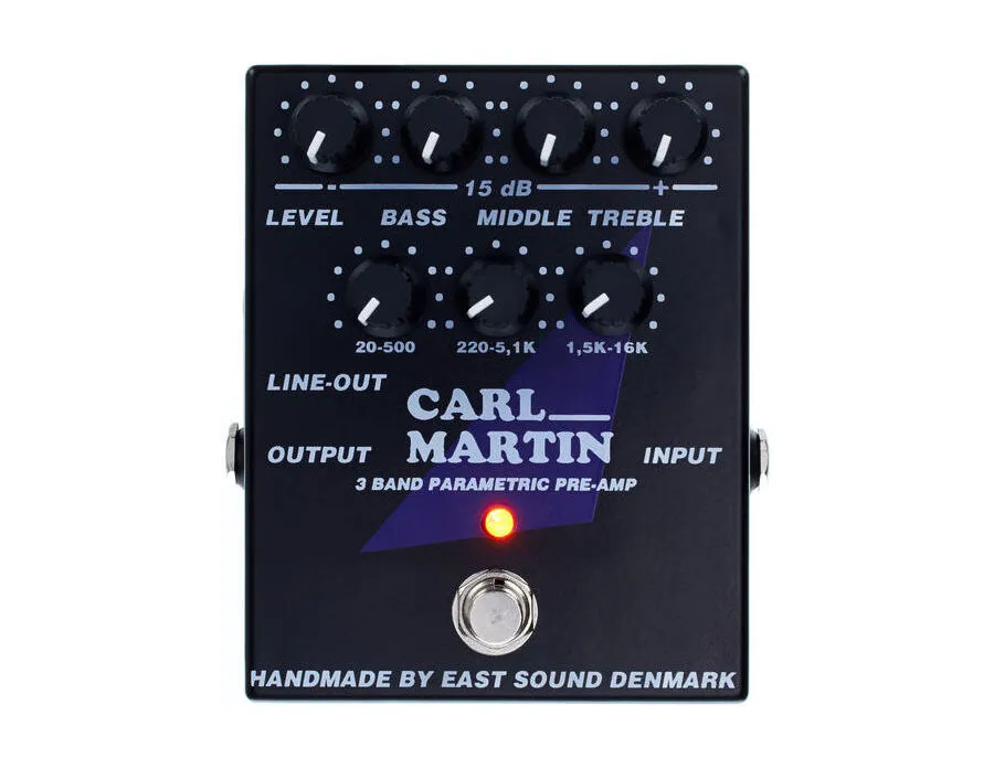 Carl Martin 3 Band Parametric Pre-Amp - What To Know & Where Carl Martin 3 Band Parametric Pre-Amp - What To Know & Where