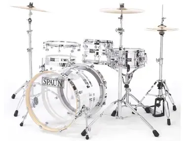 Spaun Acrylic Series Drum Set
