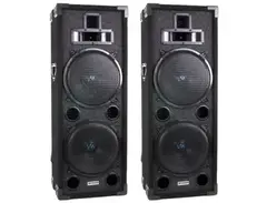 VM Audio VAS4210P 2200 Watt 4-Way Dual 10" DJ Loud Speakers System main image