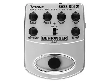 Behringer V-Tone BDI 21 Bass Amp Modeler - Driver - DI