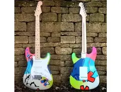 "Crash x Teddy M" Strat