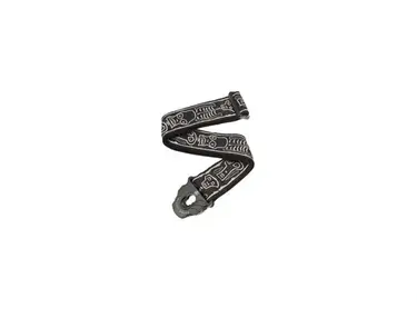 Planet Waves Joe Satriani Planet Lock Guitar Strap, Skull N Bones